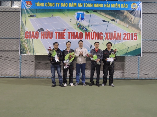 Tổng công ty Bảo đảm an toàn hàng hải miền Bắc tổ chức giải thi đấu giao hữu thể thao mừng xuân năm 2015.