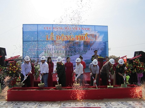 Cục Hàng hải Việt Nam tổ chức khởi công Gói thầu số 10B thuộc Dự án đầu tư xây dựng công trình luồng cho tàu biển trọng tải lớn vào sông Hậu