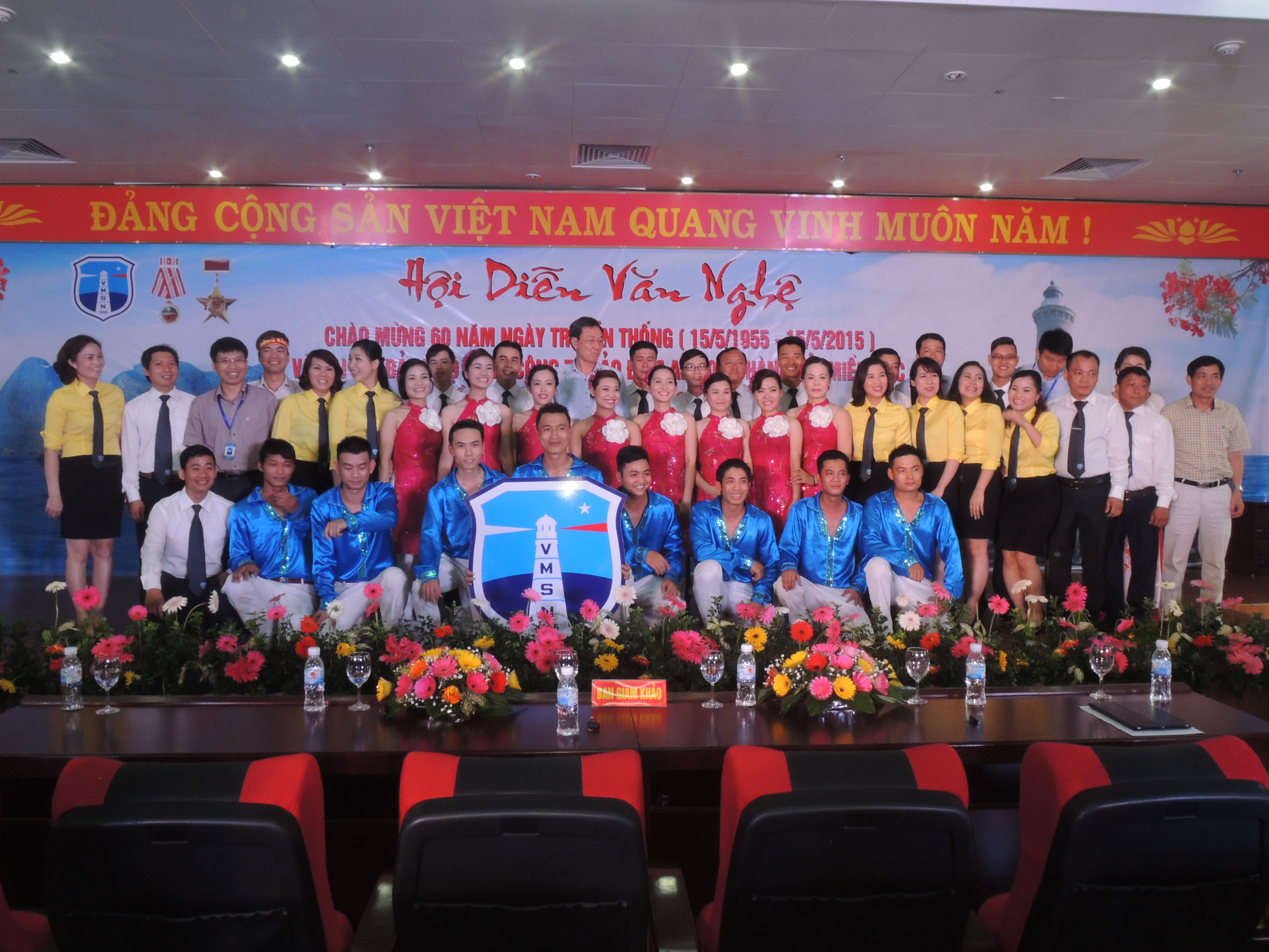 Hội diễn Văn nghệ chào mừng 60 năm ngày Truyền thống Tổng công ty Bảo đảm an toàn hàng hải miền Bắc (15/5/1955 – 15/5/2015).
