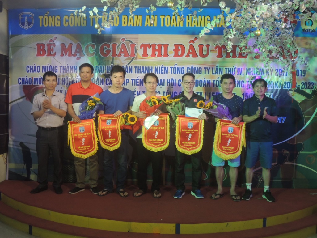 Tổng công ty Bảo đảm an toàn hàng hải miền Bắc tổ chức Giải thi đấu thể thao năm 2017