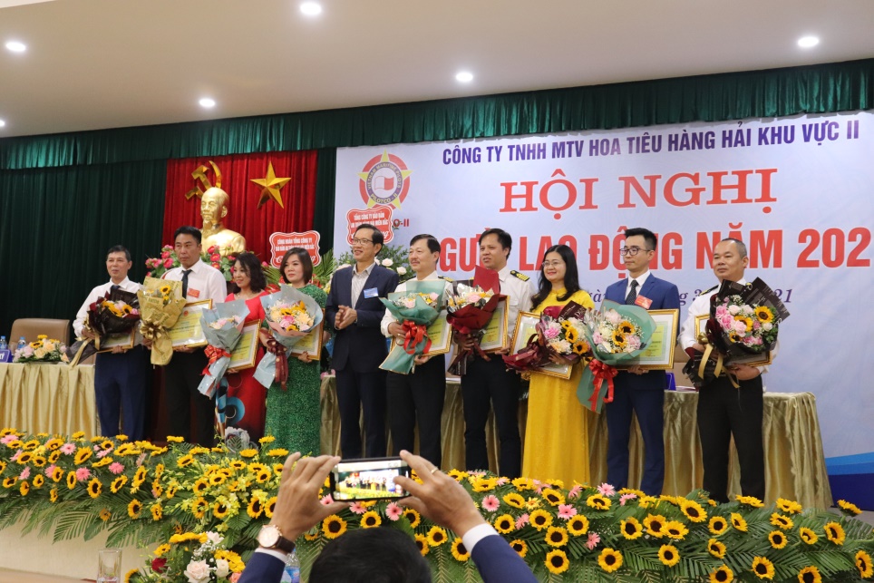 Hội nghị Người lao động Công ty TNHH MTV Hoa tiêu hàng hải khu vực II năm 2021