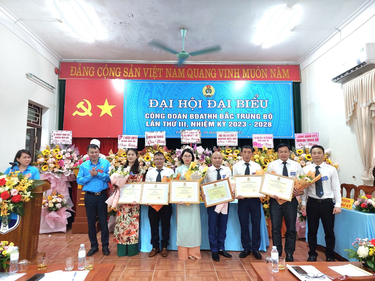 Bảo đảm an toàn hàng hải Bắc Trung Bộ tổ chức thành công “Hội nghị người lao động năm 2023 và Đại hội đại biểu Công đoàn lần thứ III nhiệm kỳ 2023 – 2028”