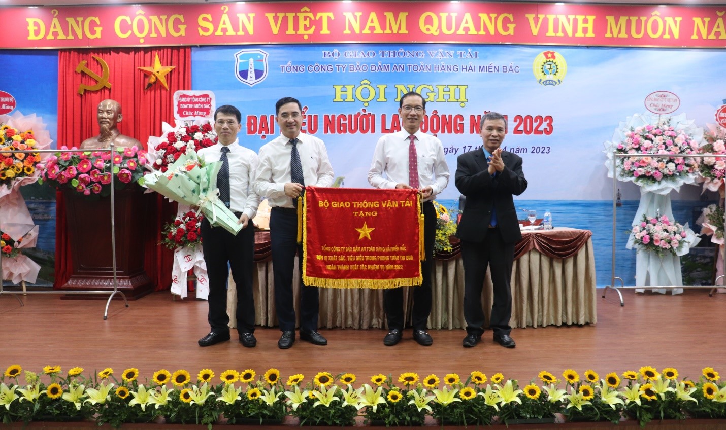 Tổng công ty Bảo đảm an toàn hàng hải miền Bắc tổ chức Hội nghị Người lao động năm 2023