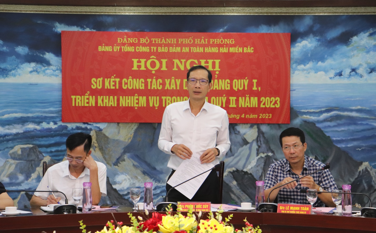 Hội nghị Sơ kết công tác xây dựng Đảng quý I năm 2023, triển khai nhiệm vụ trọng tâm quý II năm 2023